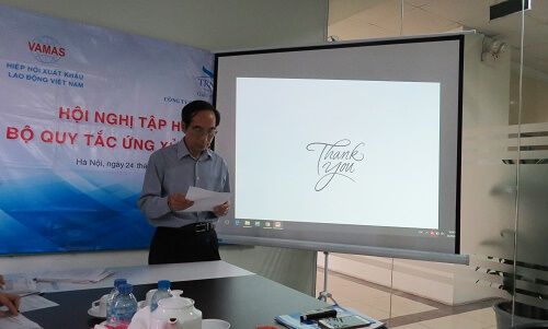 Traum Việt Nam tổ chức hội nghị tập huấn Bộ quy tắc ứng xử CoC-VN