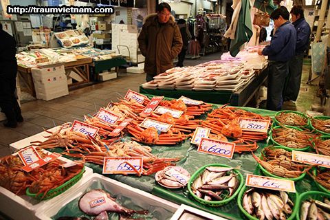 Chợ Ohmicho - tỉnh Ishikawa Nhật Bản